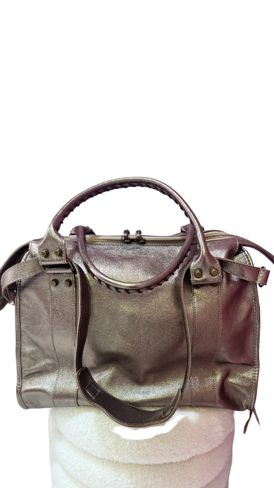 Sac à main 100% cuir GRAND B