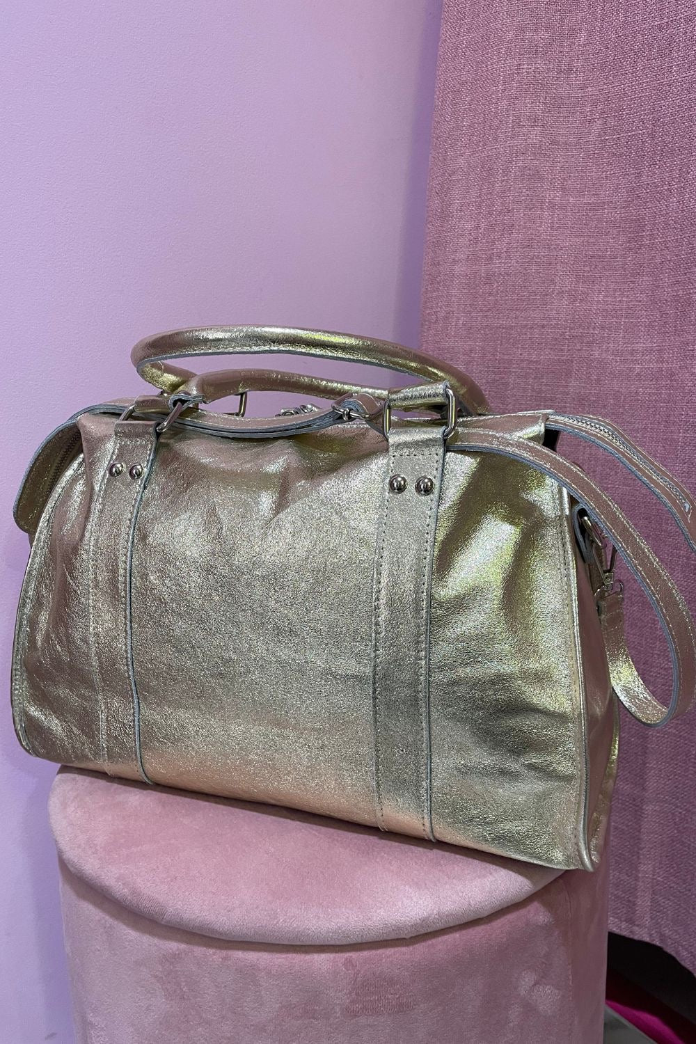 Sac à main 100% cuir GRAND B