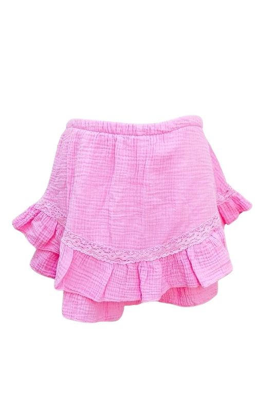 Jupe short gaze ASMARA