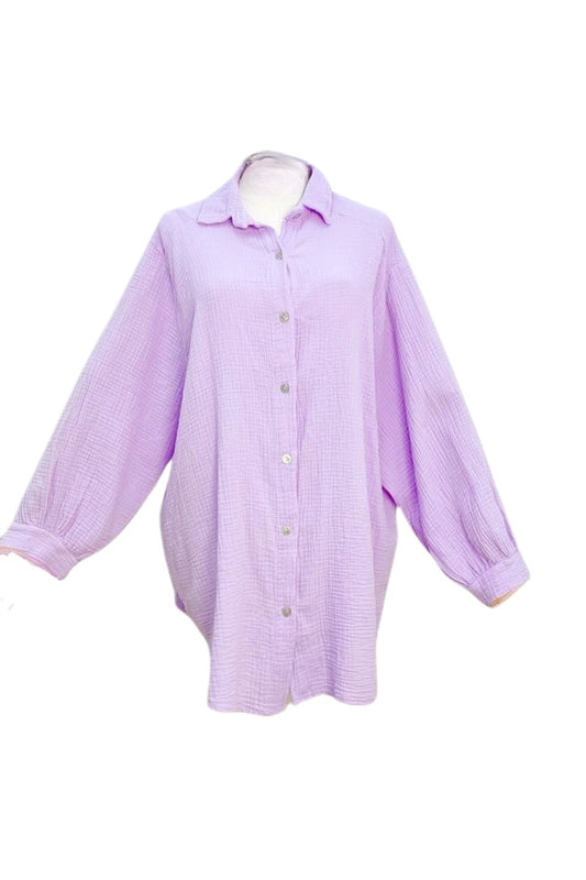 Robe chemise gaze SYDNEY