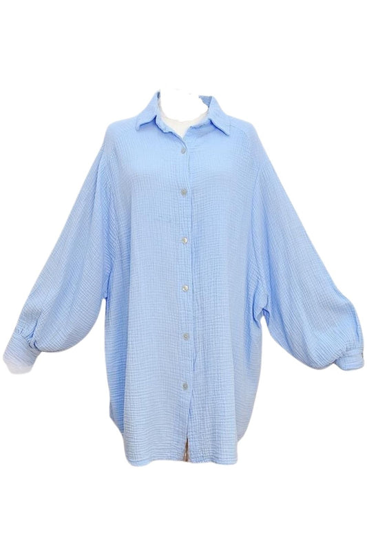 Robe chemise gaze SYDNEY