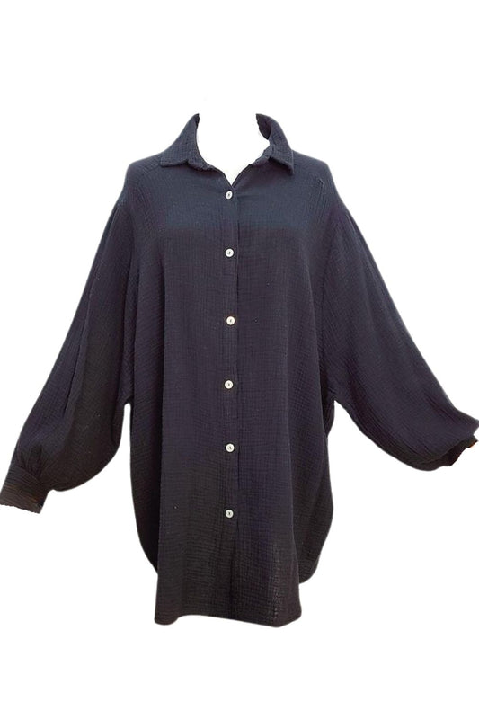 Robe chemise gaze SYDNEY