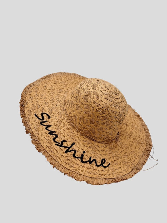 Chapeau paille SUNSHINE